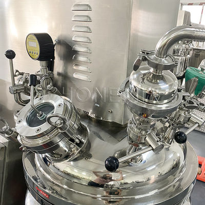 Próżniowy homogenizator Emulgator Mixer 4KW Maszyna do mieszania kremów do ciała