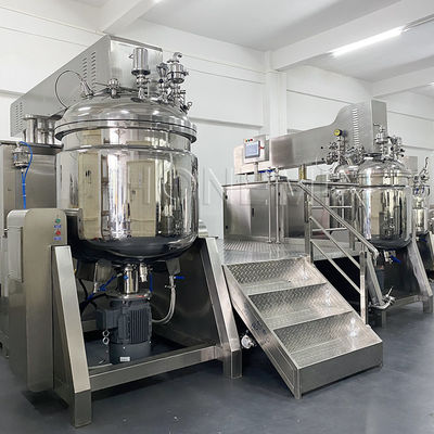 PLC próżniowo homogenizujący emulgator Mixer Machine Custom Combine