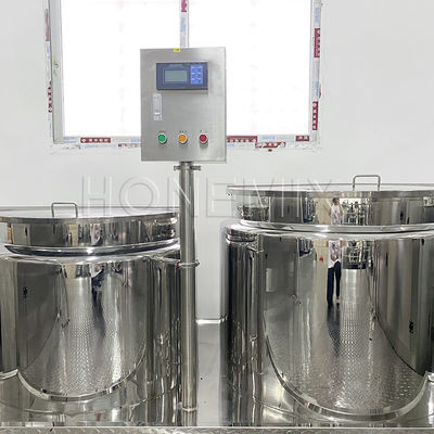 PLC próżniowo homogenizujący emulgator Mixer Machine Custom Combine