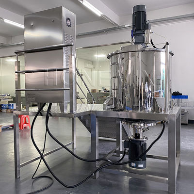 Maszyna do mieszania płynów detergentów 100L-5000L Maszyna do mieszania płynów detergentów jednowarstwowy homogenizator