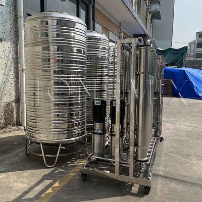 380V RO urządzenie do oczyszczania wody 500L System filtracji wody przez odwrotną osmozę