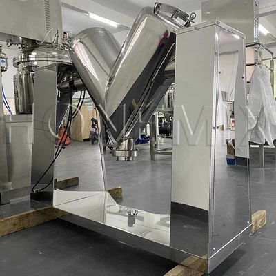 Maszyna do mieszania proszku suchego w kształcie V SUS316L Protein Powder Mixer CE