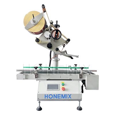 Desktop Flat Bottle Labeling Machine elektryczny Automatyczny Aplikator Etykiet