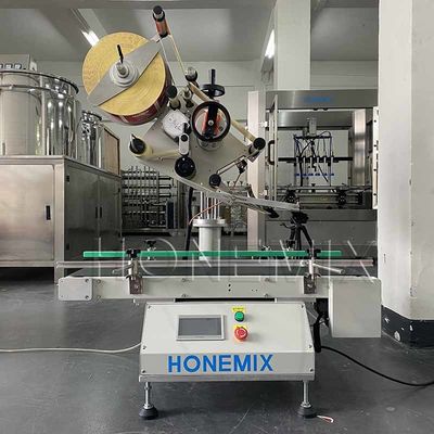 Desktop Flat Bottle Labeling Machine elektryczny Automatyczny Aplikator Etykiet