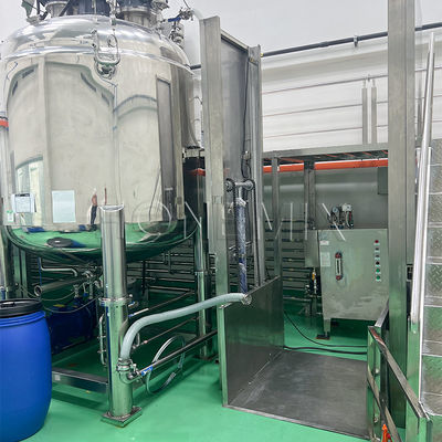 Hygieniczne próżniowe emulgator mieszalny 2000L 3000L maszyna do produkcji pasty do zębów