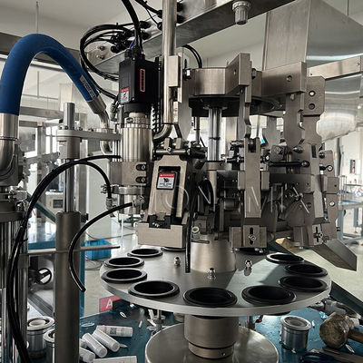 Automatyczna pionowa aluminiowa maszyna do składania rury do wypełniania kremów ręcznych