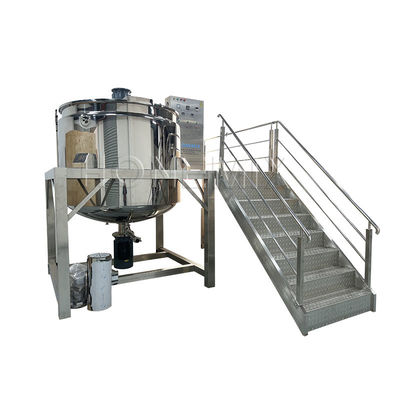 Mieszalnik do żelu prysznicowego 3000L Homogenizer Jacket Heating Mixing Tank