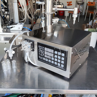 Maszyna do wypełniania butli z płynnym olejem Semi-Auto Perystaltic Pump Table-Top Filler